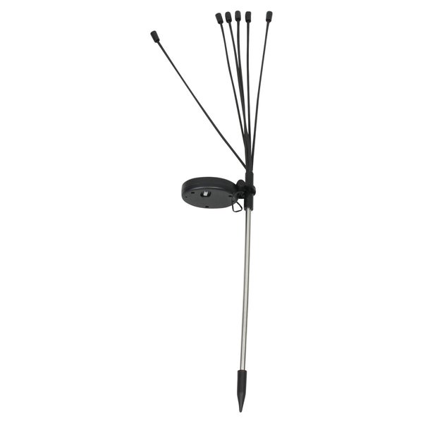 FRANK FLECHTWAREN | Solarstecker Glühwürmchen, 2er Set, KUNSTSTOFF, METALL, H: 75 cm