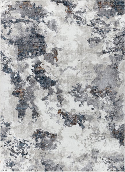 Abstrakt Moderner Teppich Blau/Grau 200x275 cm DARLA