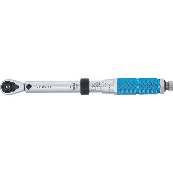 BGS Drehmomentschlüssel Abtrieb Außenvierkant 6,3 mm (1/4) 3 - 24 Nm - 72089