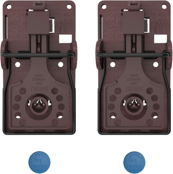 Rattenfalle inkl. Monitoring-Block 2er Set