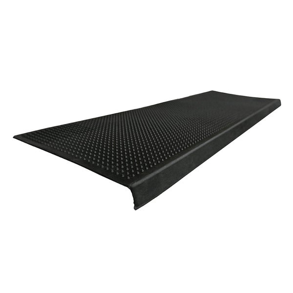 Gummistufenmatte mit Noppenprofil für Treppen