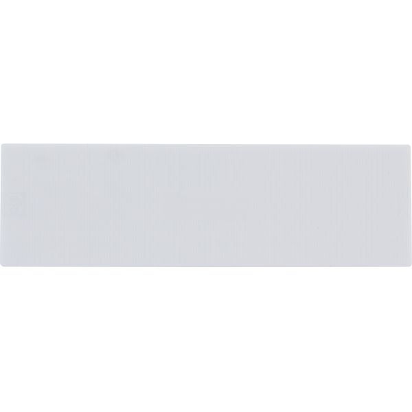 Triuso Unterlegplättchen 100x30x1mm weiß Kunststoff - 100 Stück je Verpackungseinheit
