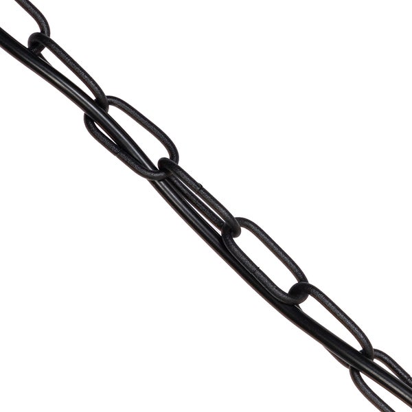 Nahaufnahme einer schwarzen Kette