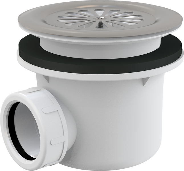 Wavin Tigris Pressübergang mit Überwurfmutter aus Messing und Edelstahl für Mehrschichtverbundrohr