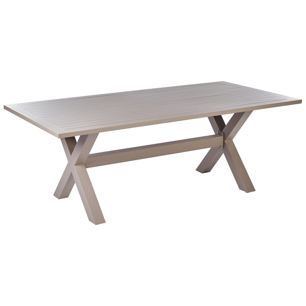 Gartenmöbel Set 6-Sitzer CASCAIS inkl. Kissen Polyrattan Beige