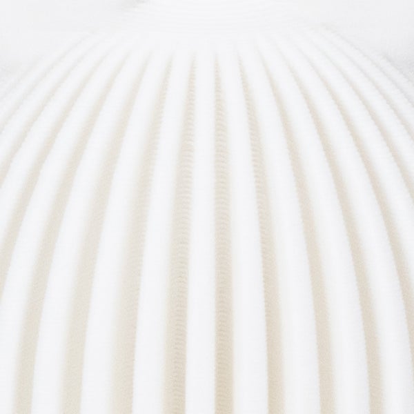 Nahaufnahme einer plissierten Jalousie