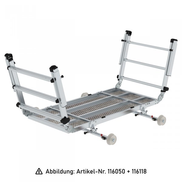 Fahrgerüst Unterteil mit Rollen