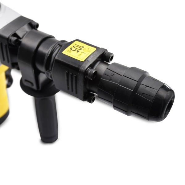 Detailaufnahme eines Bohrhammers