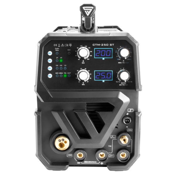 STAHLWERK Kombi-Schweißgerät CTM-250 ST Digital 5-in-1 Inverter mit 200 A