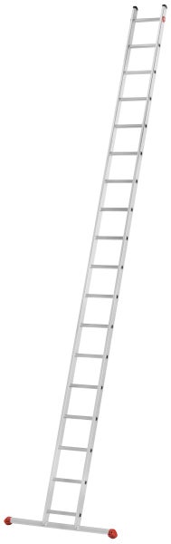 Aluminium-Anlegeleiter mit Sprossen