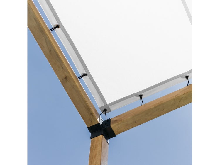 Sonnensegel Mit Ösen White 400X400Cm - Maanta® Bugna
