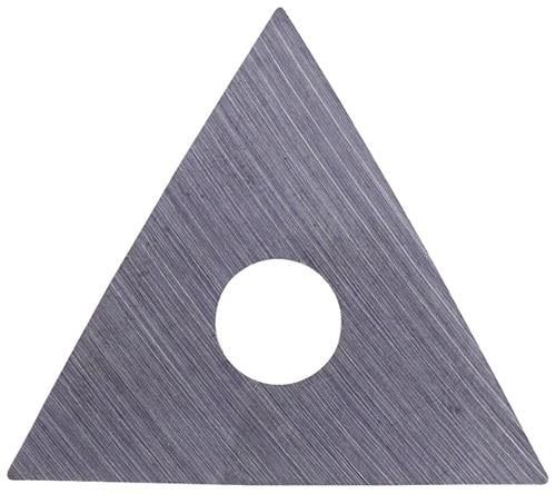 Dreieckige Schaberklinge mit Loch