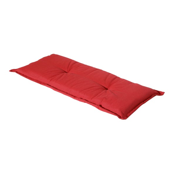 Bankauflage Panama ziegelrot - Ca. 150x48 cm