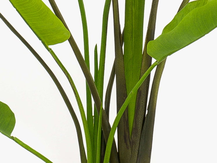 Künstliche Mohnblume mit gelber Blüte, einer Knospe und behaarten Stielen.
