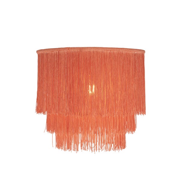 Dreistufige Hängelampe mit Fransen