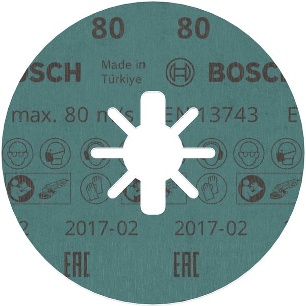 Bosch PRO R780 X-Lock Fiberscheibe 115 mm G80 - 2608619180