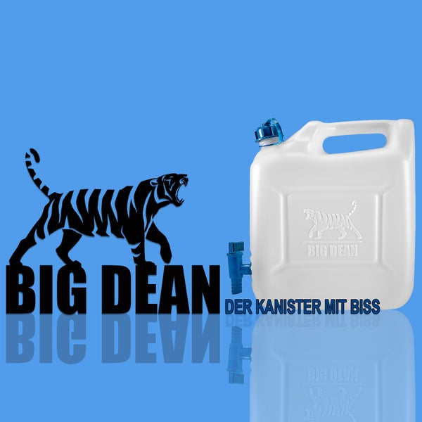 Big Dean Kanister mit Auslaufhahn