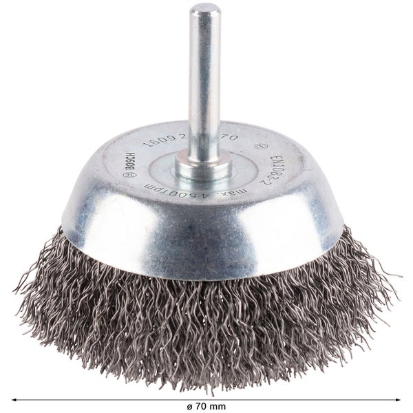 Bosch PRO Metal clean Topfbürste 70 x 0,30 mm gerader Schaft - 1609200270
