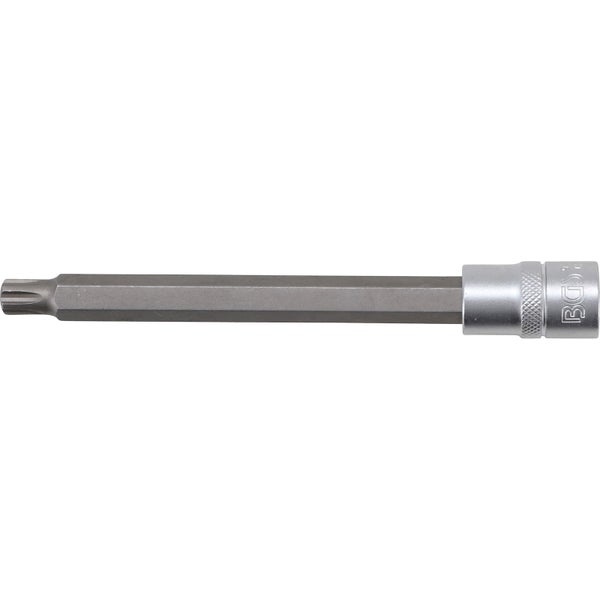 BGS Bit-Einsatz Länge 168 mm Antrieb Innenvierkant 12,5 mm (1/2) für VAG Polydrive Zylinderkopfschrauben - 9386
