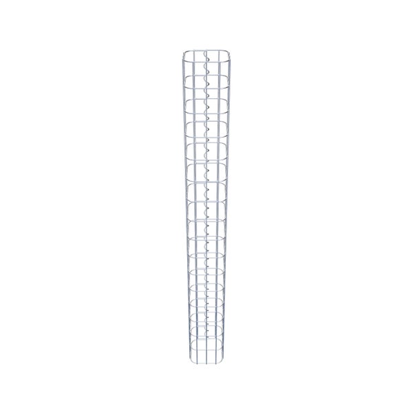 Gabionensäule 17 x 17 cm, MW 5 x 10 cm eckig - Höhe: 1,60 m