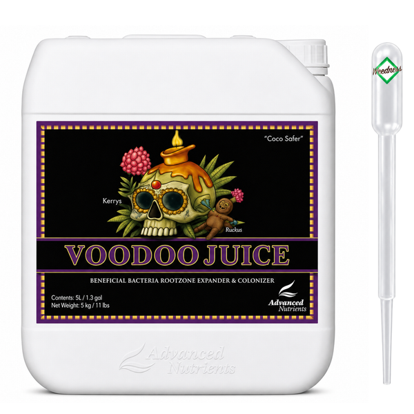 Advanced Nutrients Voodoo Juice 5 Liter Wurzelstimulator mit Bakterien zur Förderung der Wurzelentwicklung inklusive Pipette