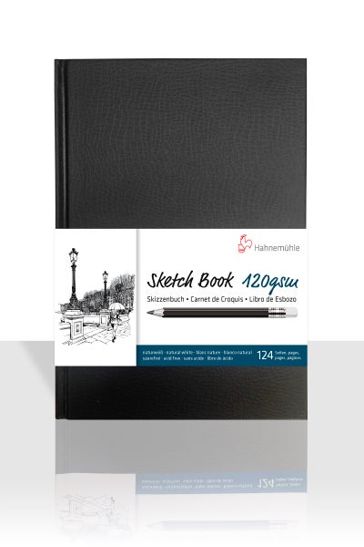 Hahnemühle Papier Sketch Book 120, DIN A 4 Hochformat, 120 g/m²