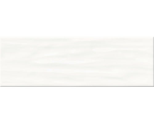 Wandfliese Meissen Bachata weiß glänzend 9,8X29,8cm