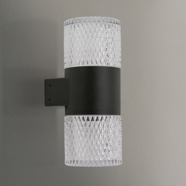 LED Außen Wandleuchte Antrex Up Down IP65 Anthrazit