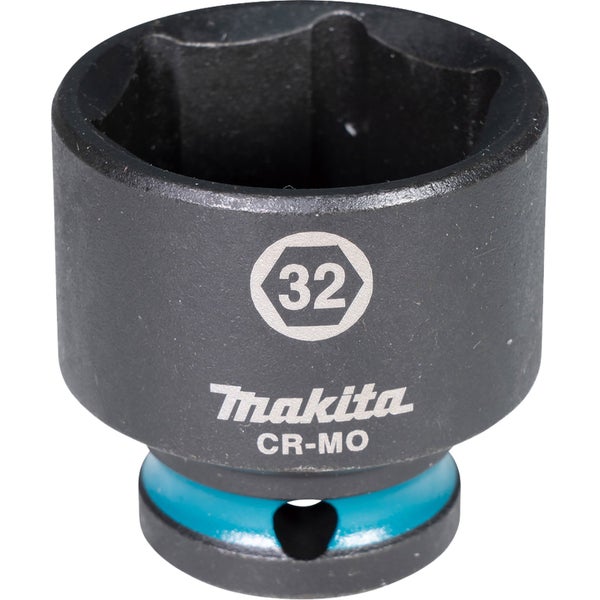 Makita E-16237 Steckschlüssel 1/2 SW32 Impact Black kurz