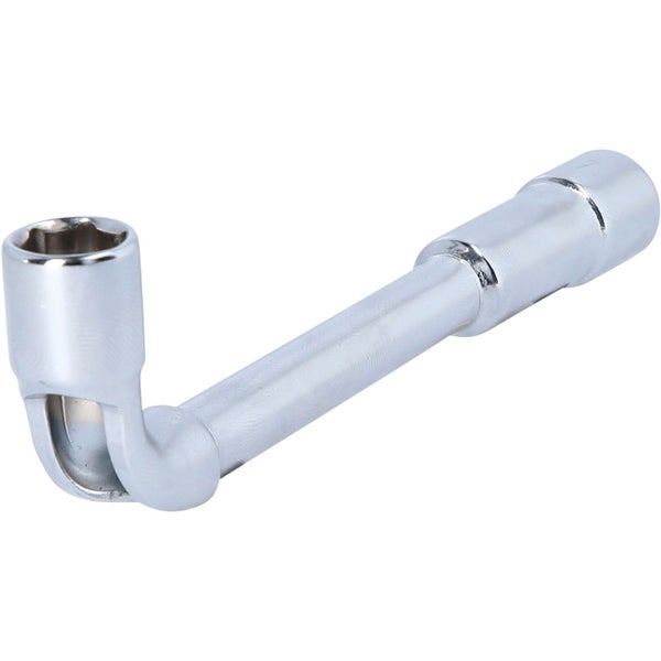 Nahaufnahme einer Bergenieblüte mit grünen Blättern