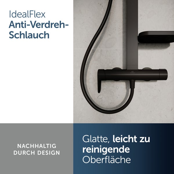 Ideal Standard IdealFlex Antiverdreh Duschschlauch an Duscharmatur