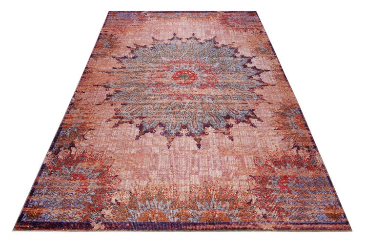 Teppich Rot Vintage Rooftop WECONhome 160x230 cm