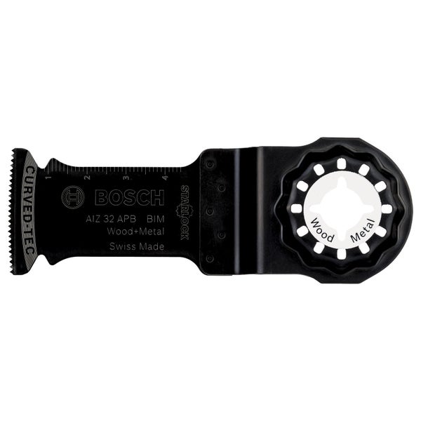 Bosch 5x BIM Tauchsägeblatt Starlock AIZ 32 APB Wood and Metal 50 x 32 mm - 2608661629