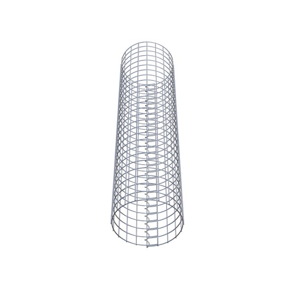 Gabionensäule Durchmesser 32 cm MW 5 x 5 cm rund - Höhe: 130 cm
