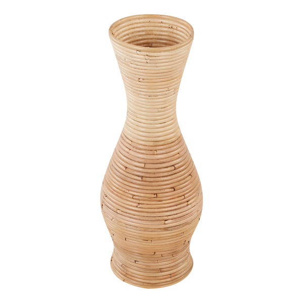 Dekorative Rattanvase für den Innenbereich