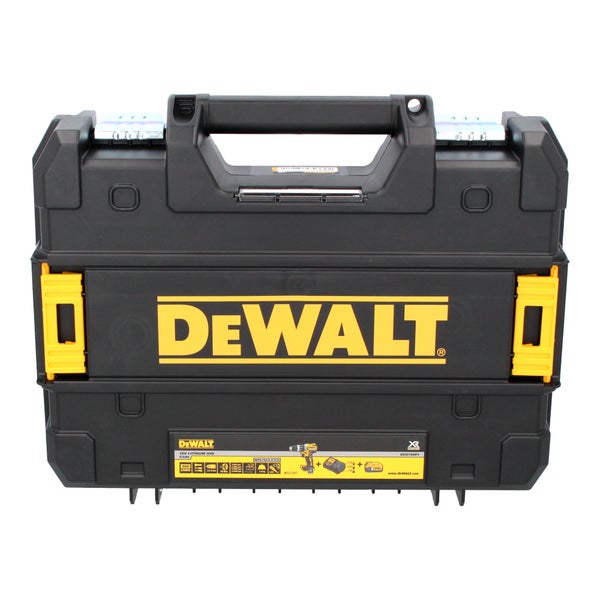 DeWalt Werkzeugkoffer aus Kunststoff mit Tragegriff inklusive Akku Bohrschrauber Set DCD796P1