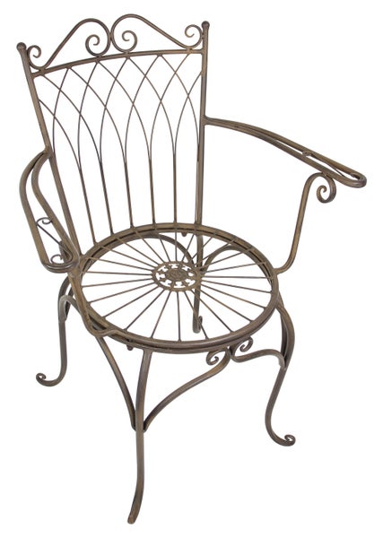 FRANK FLECHTWAREN | Stuhl Flair, 56 x 63 x 89 cm, METALL