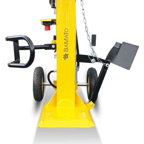 BAMATO Holzspalter HO-16E mit Elektroantrieb für sicheres und effizientes Spalten von Meterholz