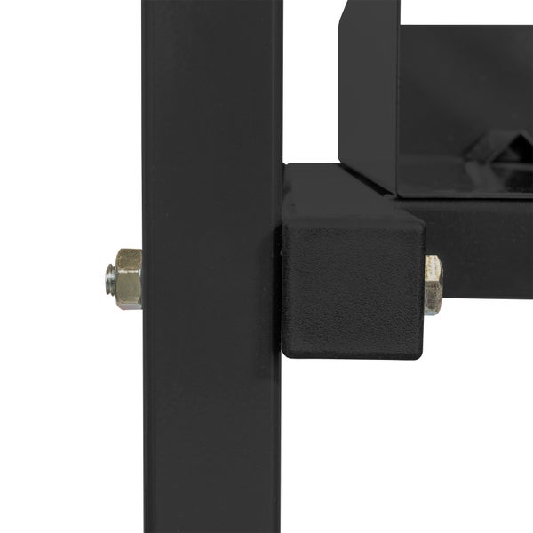 PROREGAL Fassregal für 30-60 Liter Fässer Uno | HxBxT 58x47x65cm | Anthrazitgrau | Regal Fässer Fässerregal Standregal