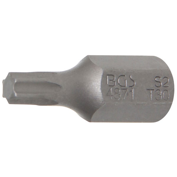 BGS Bit Antrieb Außensechskant 10 mm (3/8) T-Profil (für Torx) T30 - 4871