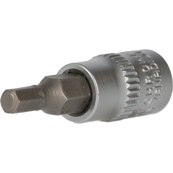 BRILLIANT TOOLS 1/4 Innensechskant Bit-Stecknuss 4 mm - BT020821