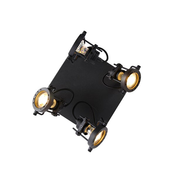 Deckenleuchte mit vier Strahlern