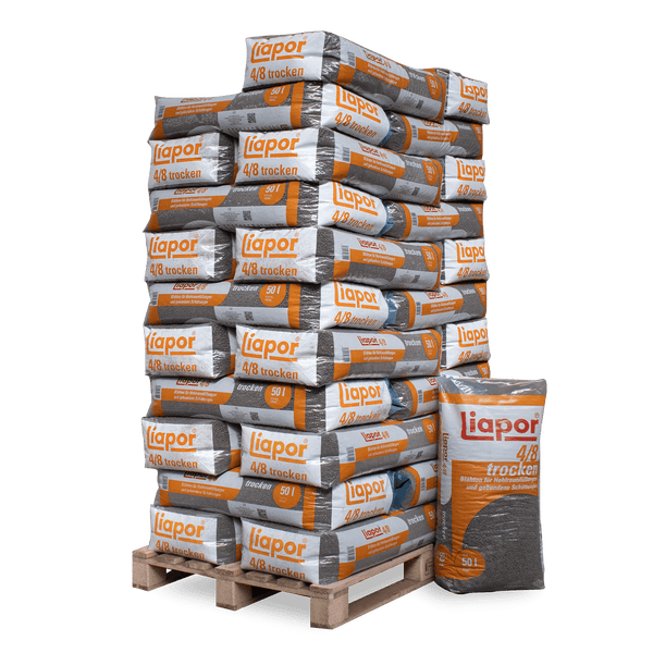 Liapor Blähton Fein Schüttung 50l x 33 Sack 1650l Palette