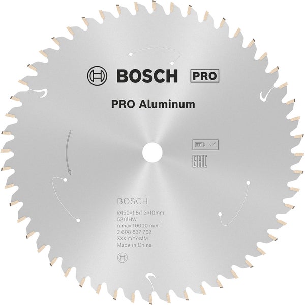 Bosch PRO Aluminium cordless Blatt für Kreissägen 150 x 1,8 x 10 mm - 2608837762