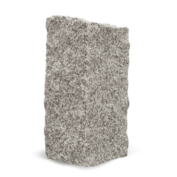 Rechteckige Granit-Palisade mit bruchrauer Oberfläche für den Gartenbau.