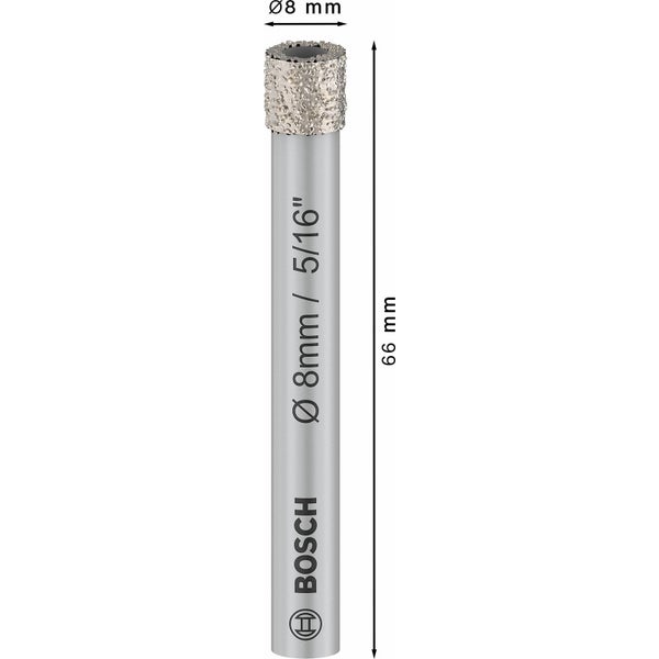 Bosch PRO Ceramic dry Bohrer 8 x 66 mm - 2608599050