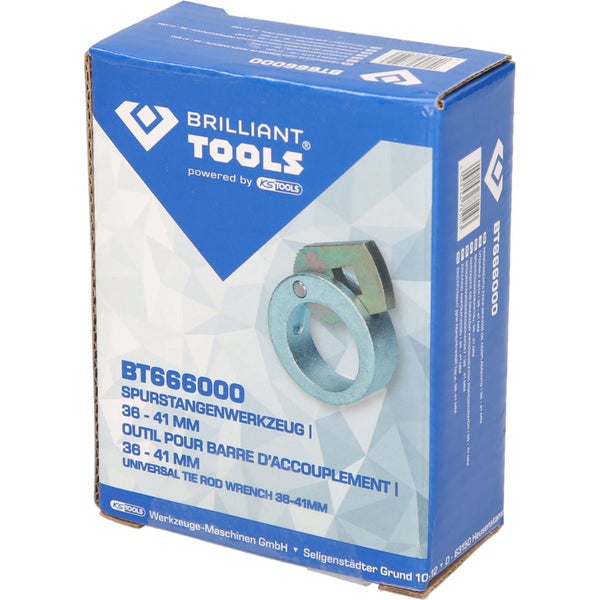 Verpackung des Brilliant Tools Spurstangenwerkzeugs