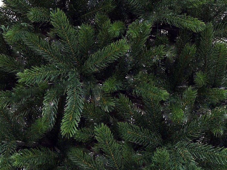 LAALU Weihnachtsbaum künstlich grün 3D Tanne Merlin 210 cm mit Ständer