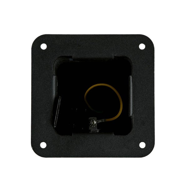 Einbaugehäuse mit Erdungskabel