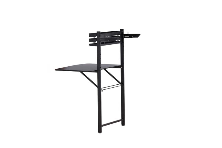 Borneo Balkontisch Aufhängen 57x77cm schwarz. 57 X 77 X 120 cm